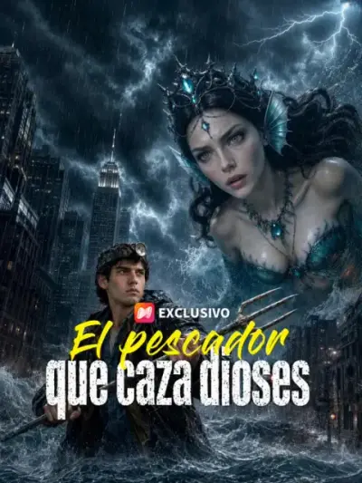 El pescador que caza dioses — portada