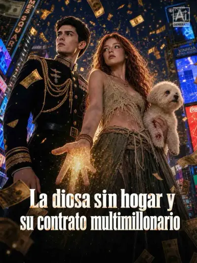 La diosa sin hogar y su contrato multimillonario – portada del dorama corto