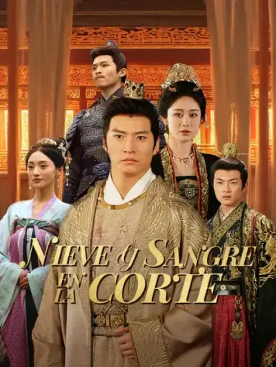 Nieve y sangre en la corte — portada
