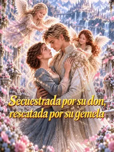 Secuestrada por su don, rescatada por su gemela — portada