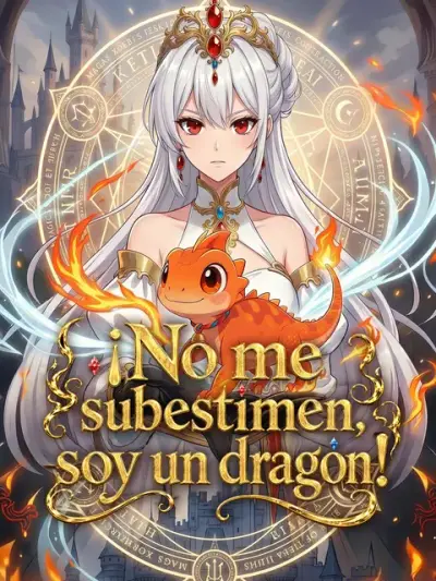 ¡No me subestimen, soy un dragón! — portada