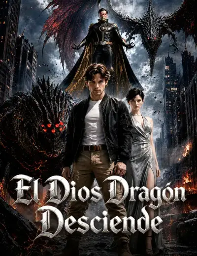 El Dios Dragón desciende — portada