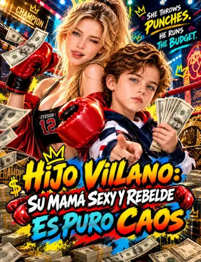 Hijo villano: su mamá sexy y rebelde es puro caos — portada
