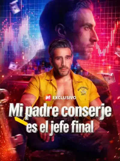 Mi padre conserje es el jefe final — portada