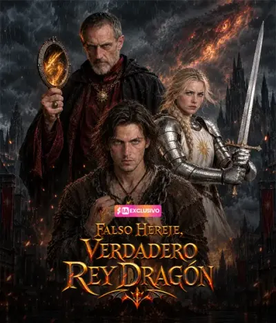 FALSO HEREJE, VERDADERO REY DRAGÓN — portada