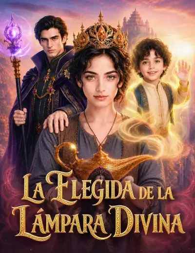 La elegida de la Lámpara Divina — portada