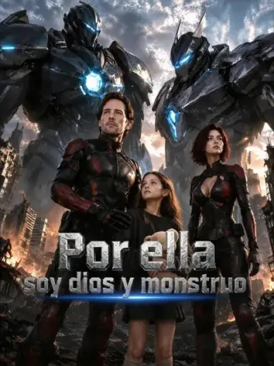 Por ella, soy dios y monstruo — portada