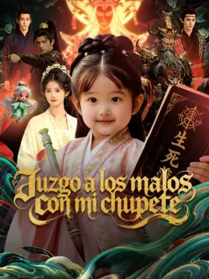 Juzgo a los malos con mi chupete completo