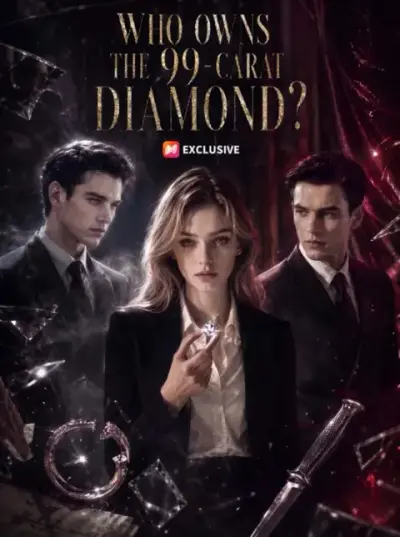 WHO OWNS THE 99-CARAT DIAMOND? — vertical poster