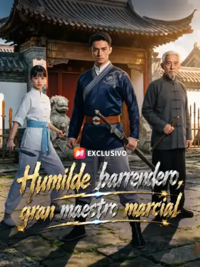 Humilde barrendero, gran maestro marcial – portada del dorama corto