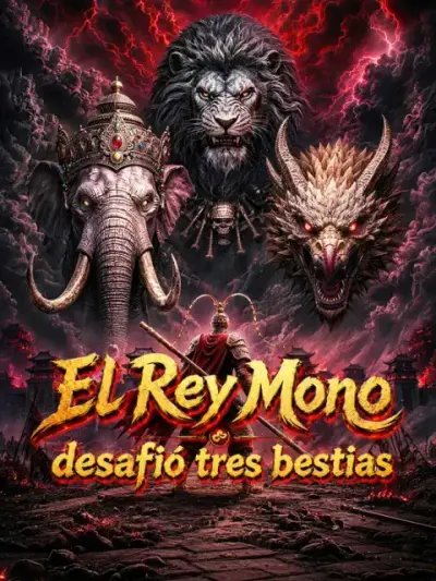 El Rey Mono desafió tres bestias – portada del dorama corto