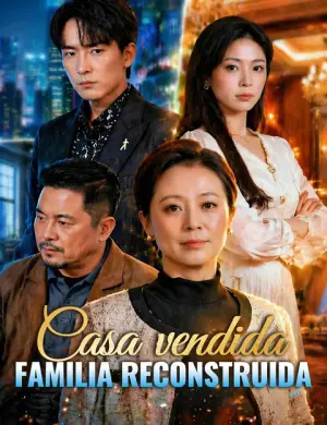 Casa vendida, familia reconstruida completo