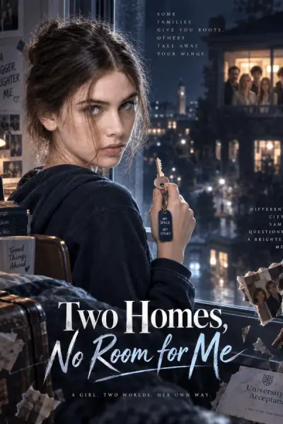 Two Homes, No Room for Me — vertical poster