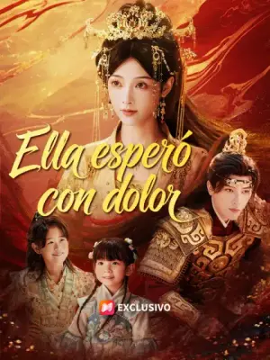 Ella esperó con dolor completo