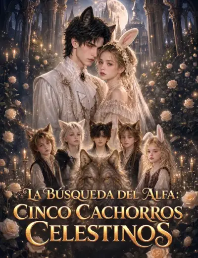 La búsqueda del Alfa: Cinco cachorros celestinos — portada