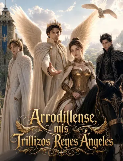 Arrodíllense, mis Trillizos Reyes Ángeles – portada del dorama corto