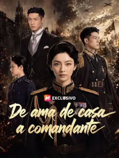 De ama de casa a comandante – portada del dorama corto