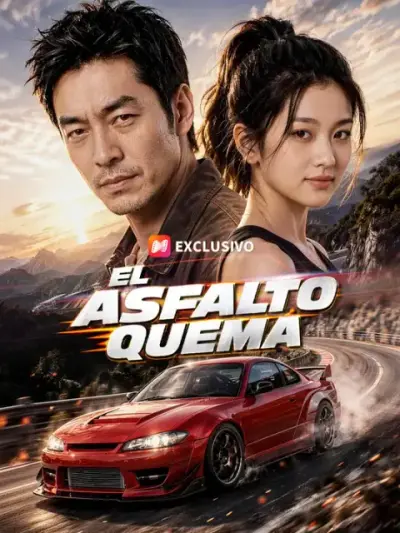 El asfalto quema — portada