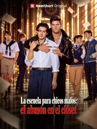 La escuela para chicos malos: el abusón en el clóset — portada