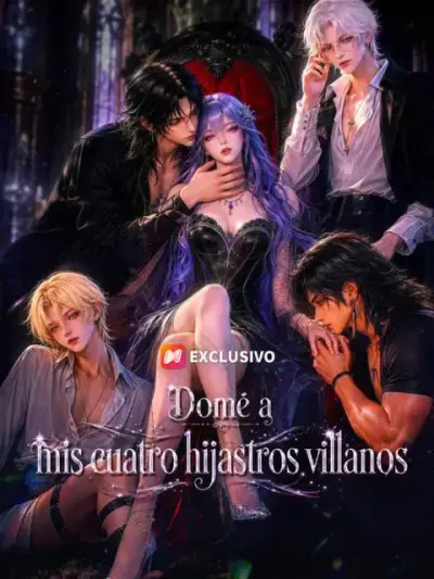 Domé a mis cuatro hijastros villanos – portada del dorama corto