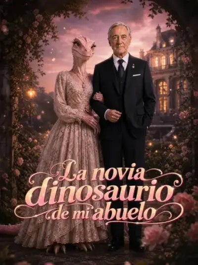 La novia dinosaurio de mi abuelo — portada