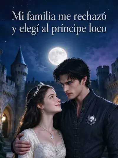 Mi familia me rechazó y elegí al príncipe loco — portada