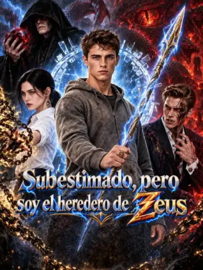 Subestimado, pero soy el heredero de Zeus — portada