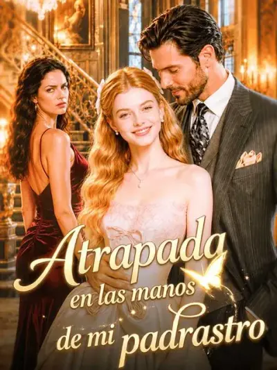 Atrapada en las manos de mi padrastro — portada