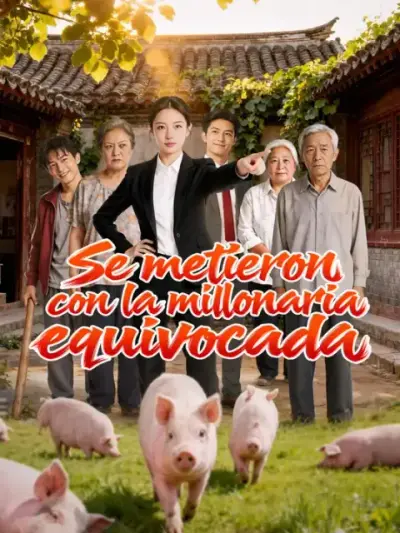 Se metieron con la millonaria equivocada – portada del dorama corto
