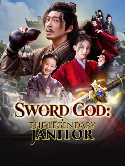 Sword God: The Legendary Janitor — vertical poster