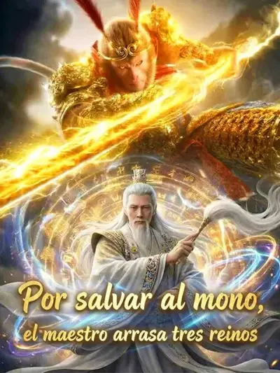 Por salvar al mono, el maestro arrasa tres reinos — portada
