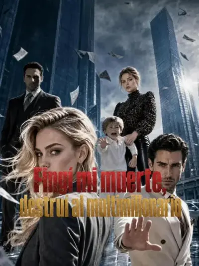 Fingí mi muerte, destruí al multimillonario — portada