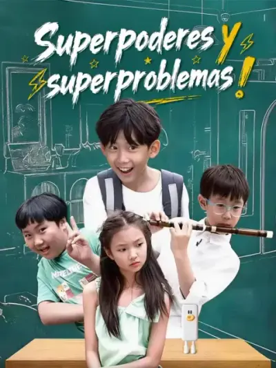 Superpoderes y superproblemas – portada del dorama corto