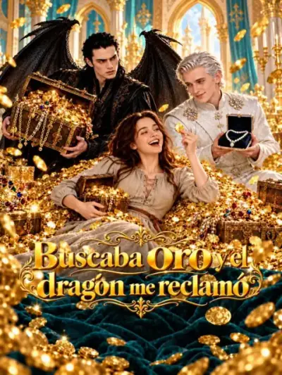 Buscaba oro y el dragón me reclamó — portada