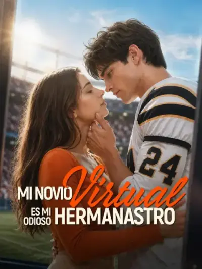 Mi novio virtual es mi odioso hermanastro — portada