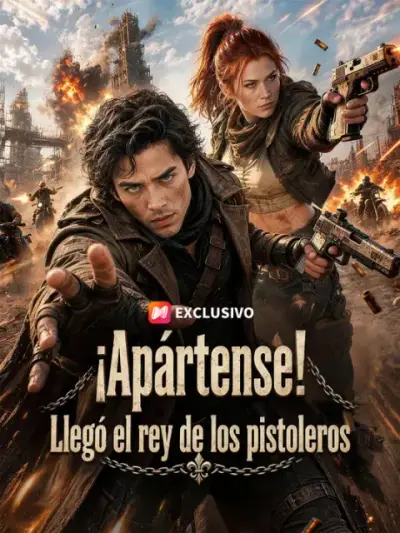 ¡Apártense! Llegó el rey de los pistoleros — portada