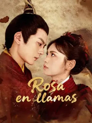 Rosa en llamas completo