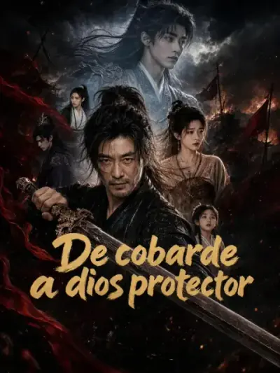 De cobarde a dios protector — portada