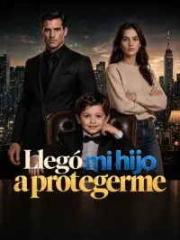 Llegó mi hijo a protegerme completo
