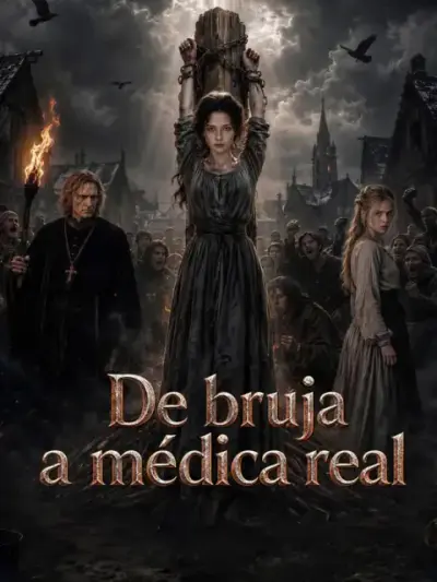 De bruja a médica real — portada