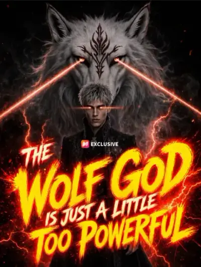 The Wolf God Is Just a Little Too Powerful — vertical poster