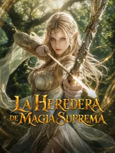 La heredera de magia suprema — portada