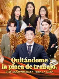 Quitándome la placa de trabajo, dejé boquiabierta a toda la mesa completo