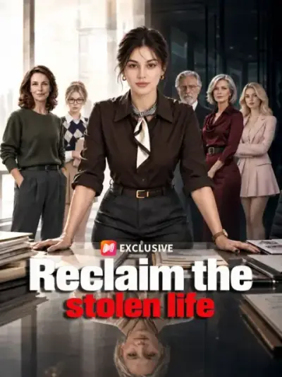 Reclaim the stolen life — vertical poster