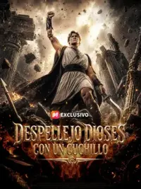 Despellejo dioses con un cuchillo completo