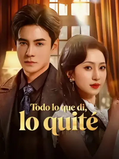 Todo lo que di, lo quité – portada del dorama corto