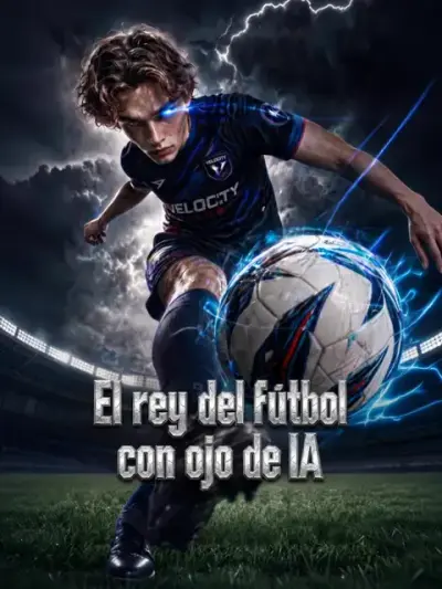 El rey del fútbol con ojo de IA – portada del dorama corto