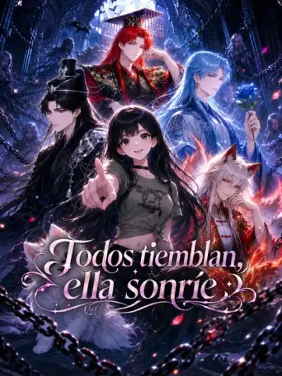 Todos tiemblan, ella sonríe — portada